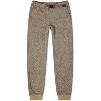 Gramicci Men's Bonding Knit Fleece Narrow Rib Pants in Oatmeal, Size Small | END. Clothing | End Clothing (US & RoW)