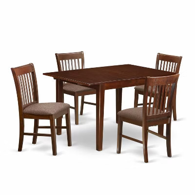 Medieval Dining Set - Small Table & Chairs - Hardwood Dining Room Furniture | Target