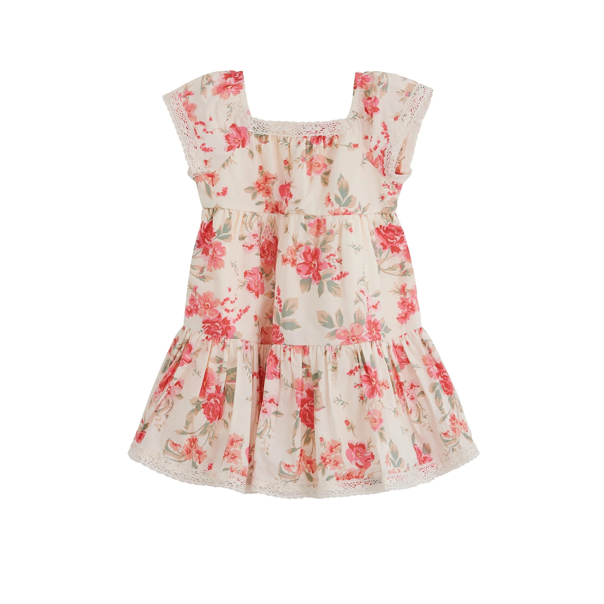 Wonder Nation Girls Trend Dress, Sizes 4-18 & Plus | Walmart (US)