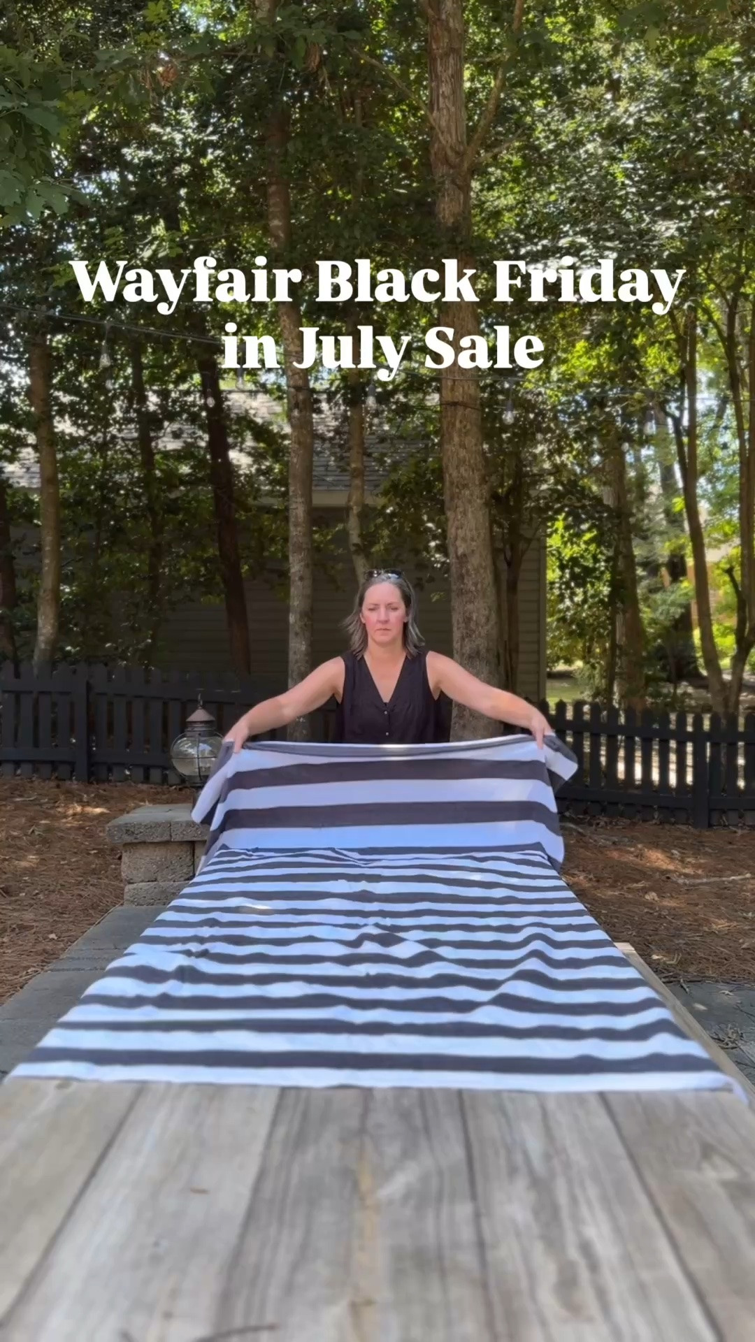 #ad @Wayfair Black Friday in July Sale starts today! The perfect time to refresh your outdoor spaces with deals up to 80% off. Everything ships free too. #wayfair #wayfairpartner

#LTKHome #LTKSaleAlert