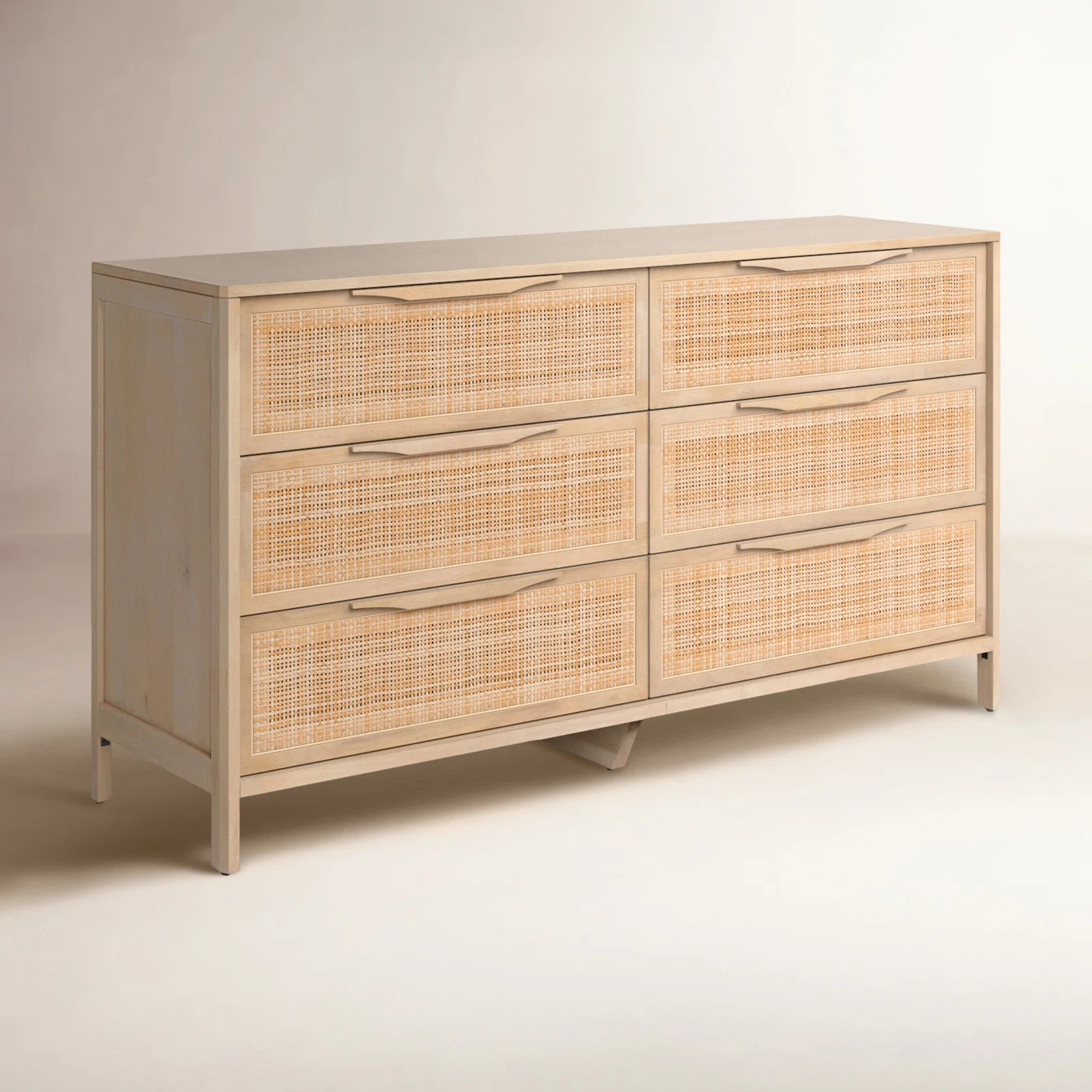 Birch Lane™ Nellie 6 Drawer Cane Dresser & Reviews | Wayfair | Wayfair North America