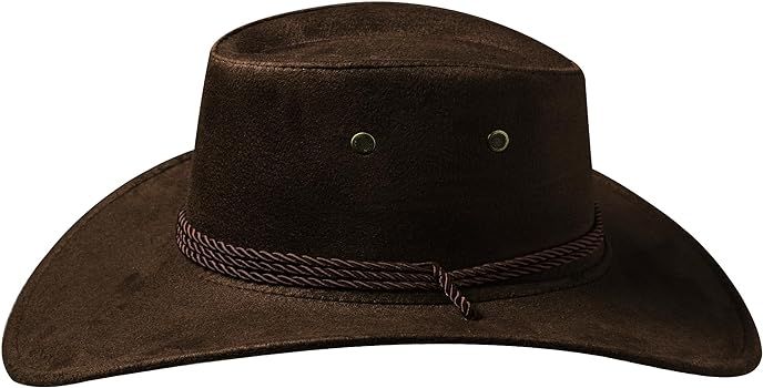 thuizen® Classic Rolled Western Cowboy Hat, Coffee at Amazon Men’s Clothing store | Amazon (US)