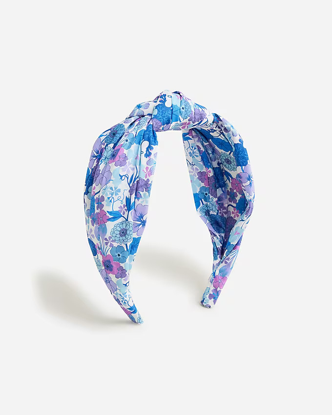 Knot headband in Liberty® print | J. Crew US