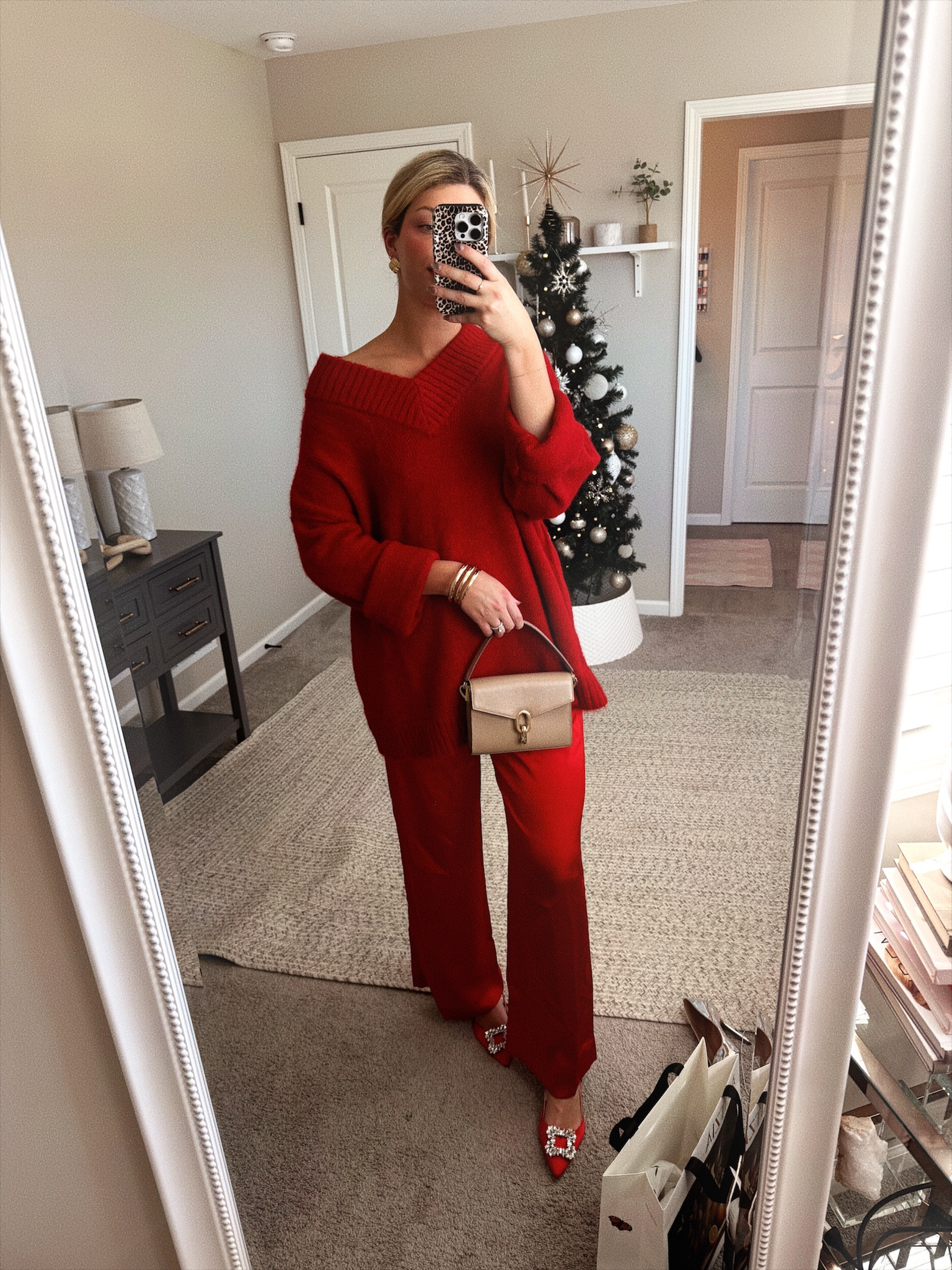Two holiday party looks from target!! SO comfortable, affordable and chic 👏🏼❤️ - comment TARGET HOLIDAY below and I’ll send you links! Sizing is in the LTK app. 🎄🙌🏼

#LTKFindsUnder50 #LTKHoliday