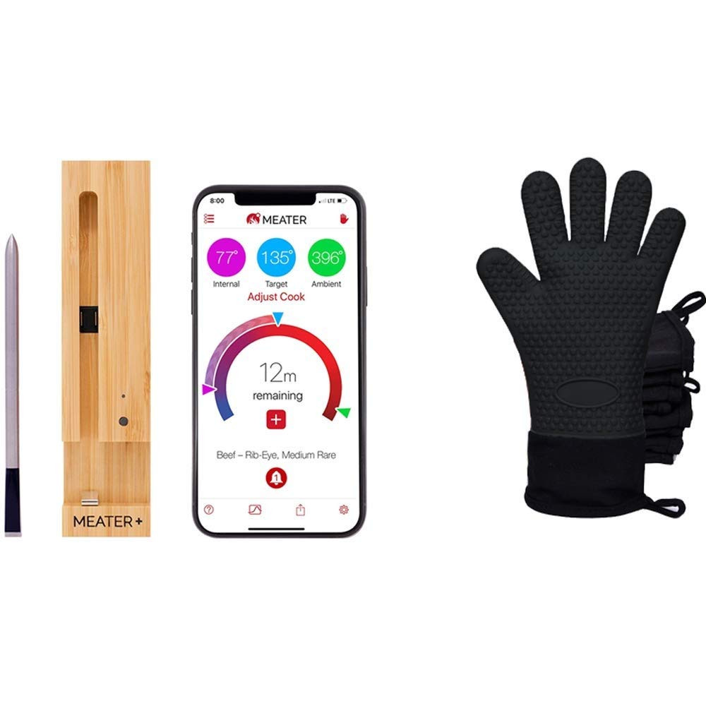 New MEATER+165ft Long Range Smart Wireless Meat Thermometer for The Oven Grill Kitchen BBQ Smoker... | Amazon (US)