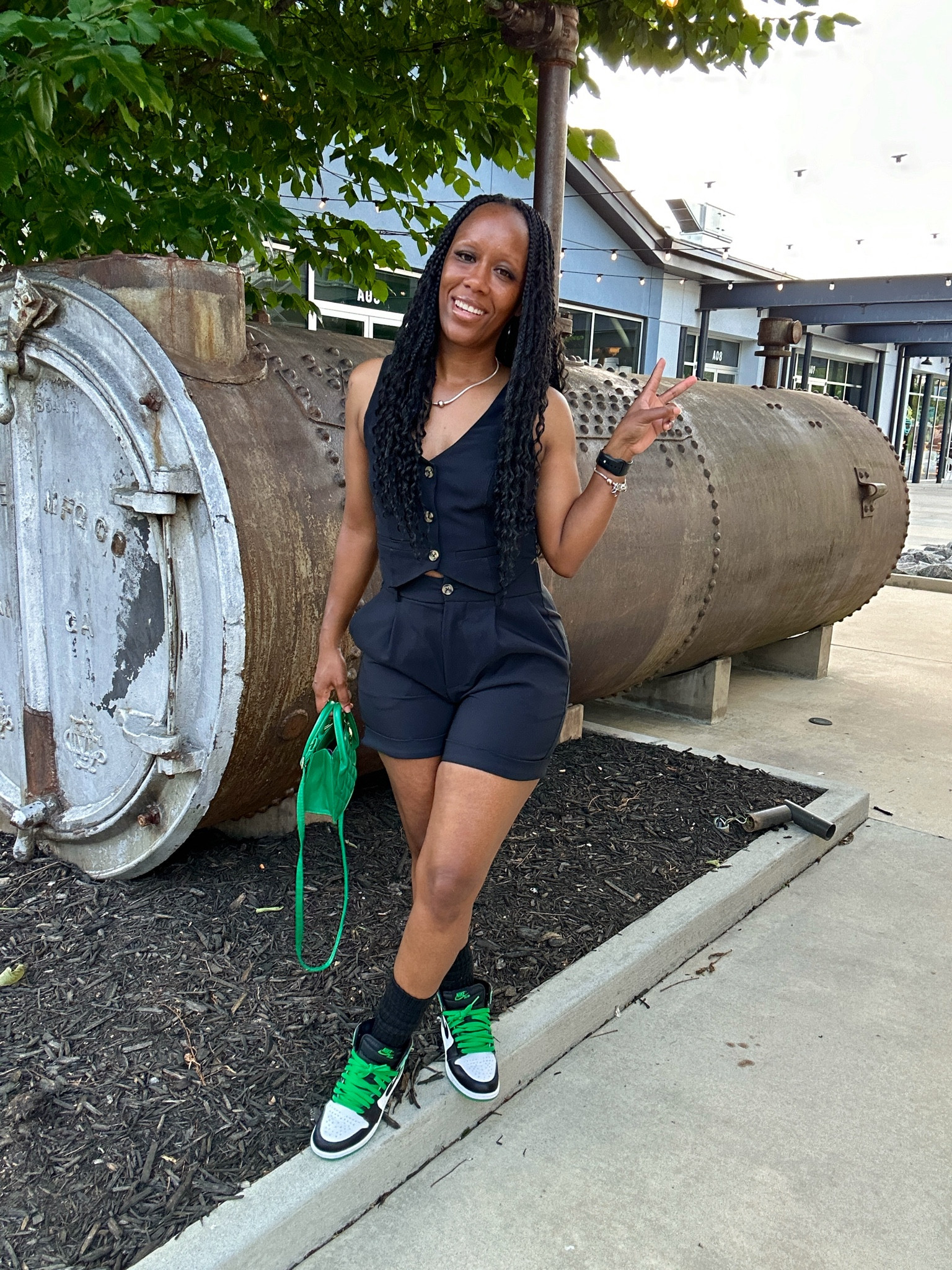 Summer casual style! I’m wearing a size small in the vest and size medium in the shorts. This outfit fits perfectly and can be dressed up or down! 

#LTKStyleTip #LTKFindsUnder50 #LTKSeasonal