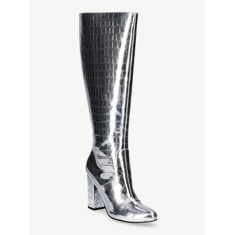 Scoop Women’s Knee-High Dress Boots | Walmart (US)