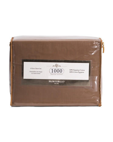 Egyptian Cotton Sheet Set | TJ Maxx