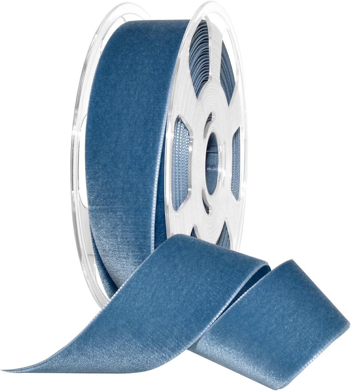 Morex Ribbon Ribbon Nylvalour Velvet, 1.5" x 11 Yd, Williamsburg Bl (01240/10-536) | Amazon (US)