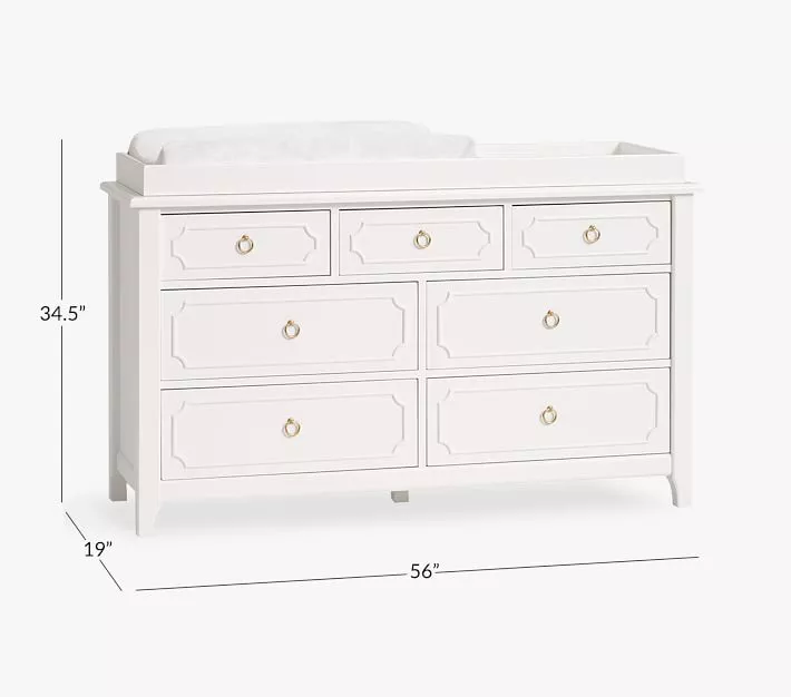 Ava changing outlet dresser