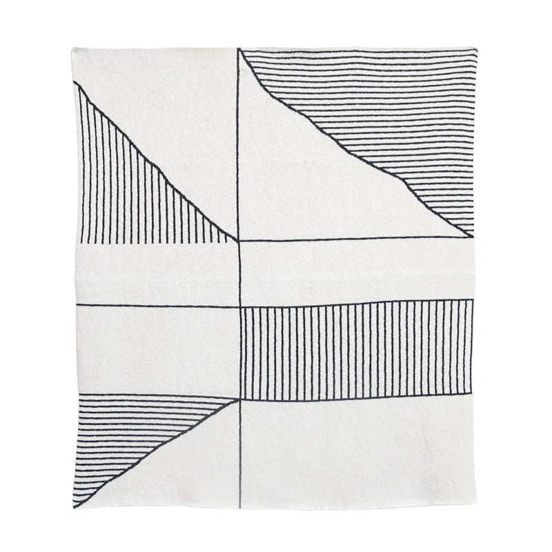 Iredell Cotton Knitted Throw Blanket | Wayfair North America