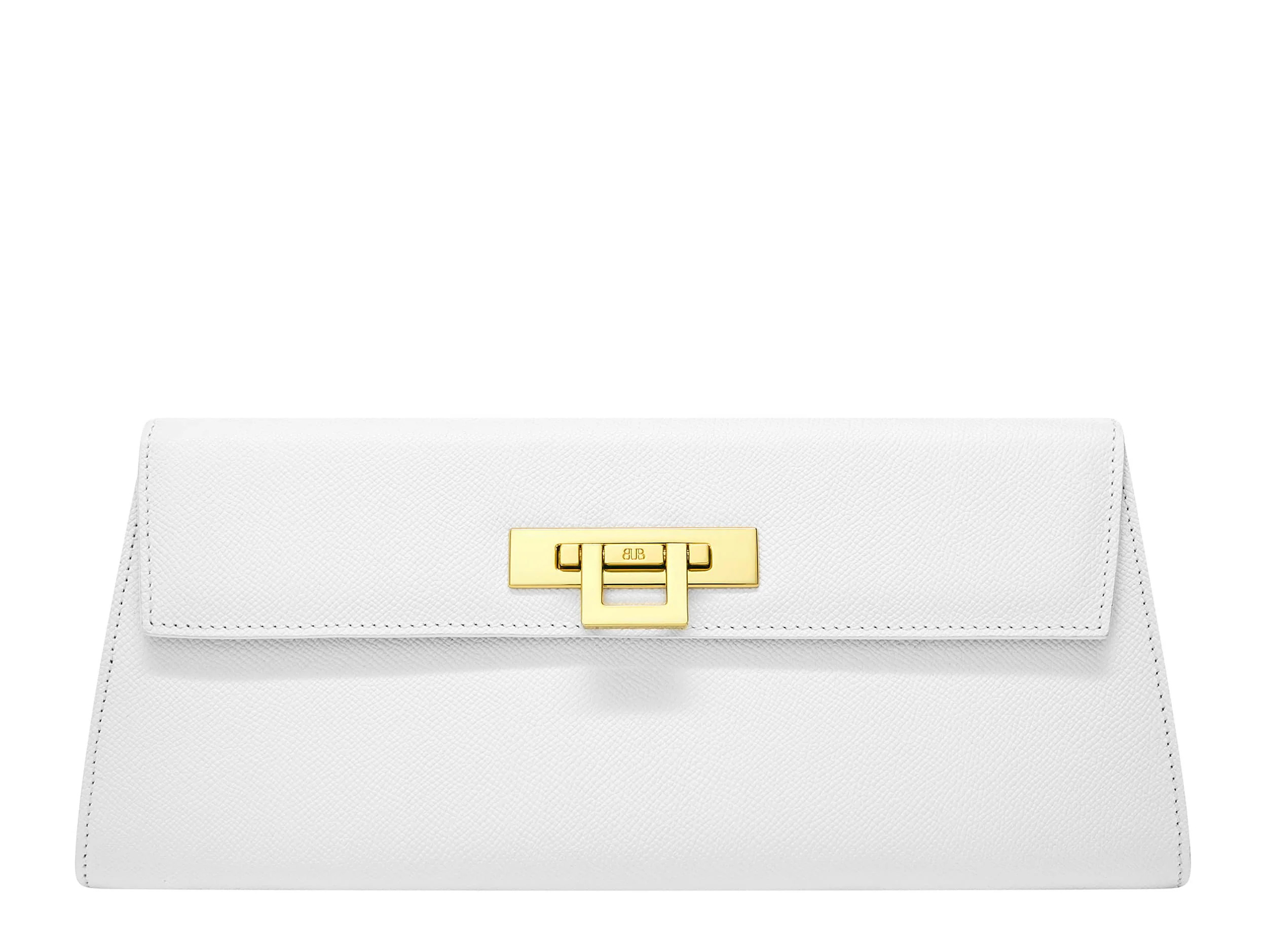 Fonteyn Clutch Dolomite - White | Lalage Beaumont
