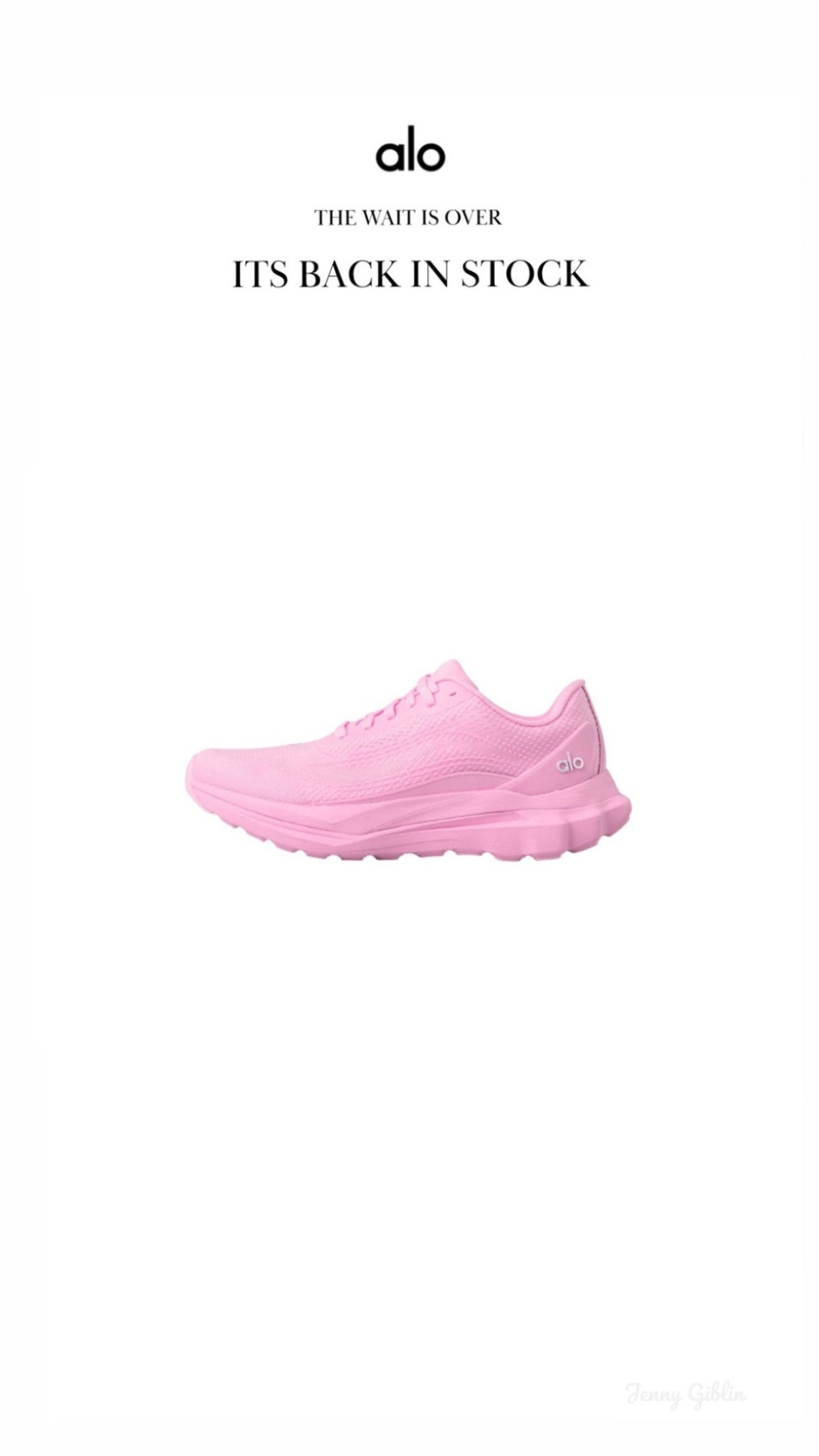 RUN (literally: the Alo Runner sneaker is BACK IN STOCK in my favorite color sweet pink! 💞 

These are my favorite sneakers…
i wore them all summer to walk my two beagles and they still look brand new! And they are 30% off right now during their Black Friday sale!! They are still in stock at the time I am posting this but they will probably sell out fast again…

#ALOyoga #alo #pinkalo #alosweetpink #pinkalosneakers #alosalealert #cybermondaysale #blackfridaysale

#LTKHoliday #LTKGiftGuide #LTKfitnessgoals