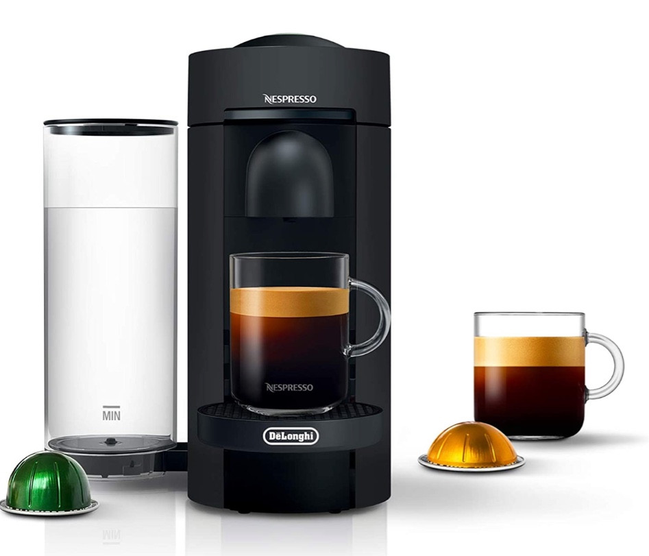 The Nespresso Vertuo is currently $50 off. We have it and love it! So easy to use & convenient. Espressos or coffee! 

#nespressovertuo 
#salealert
#coffeelovers

#LTKhome #LTKFind #LTKSeasonal