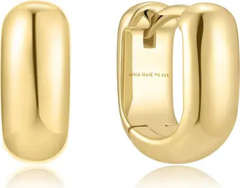ANIA HAIE Mini U-Shaped Huggie Hoop Earrings | Nordstrom | Nordstrom