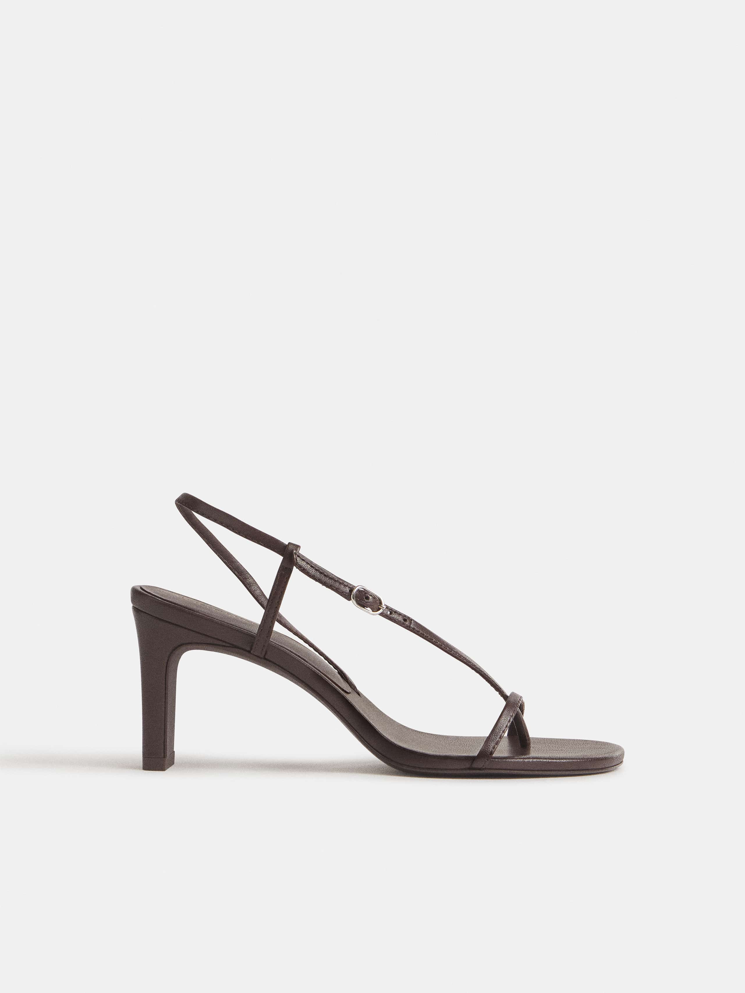 Reformation Pina Heeled Sandal Brown 7 | Reformation (Global)