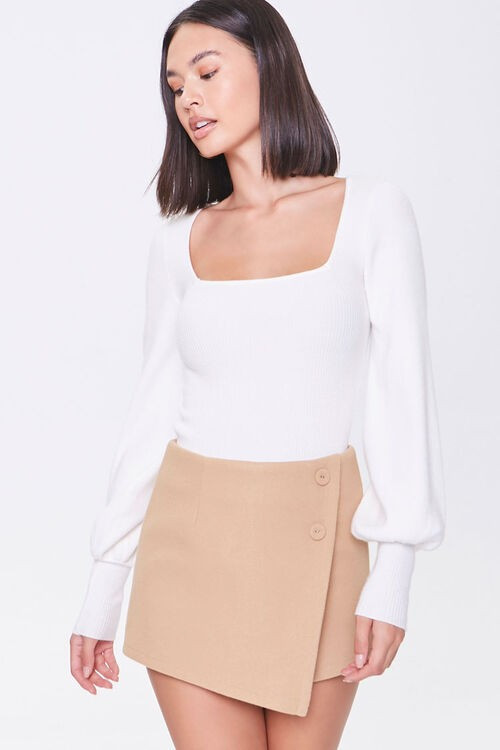 Button-Front Skort | Forever 21 (US)