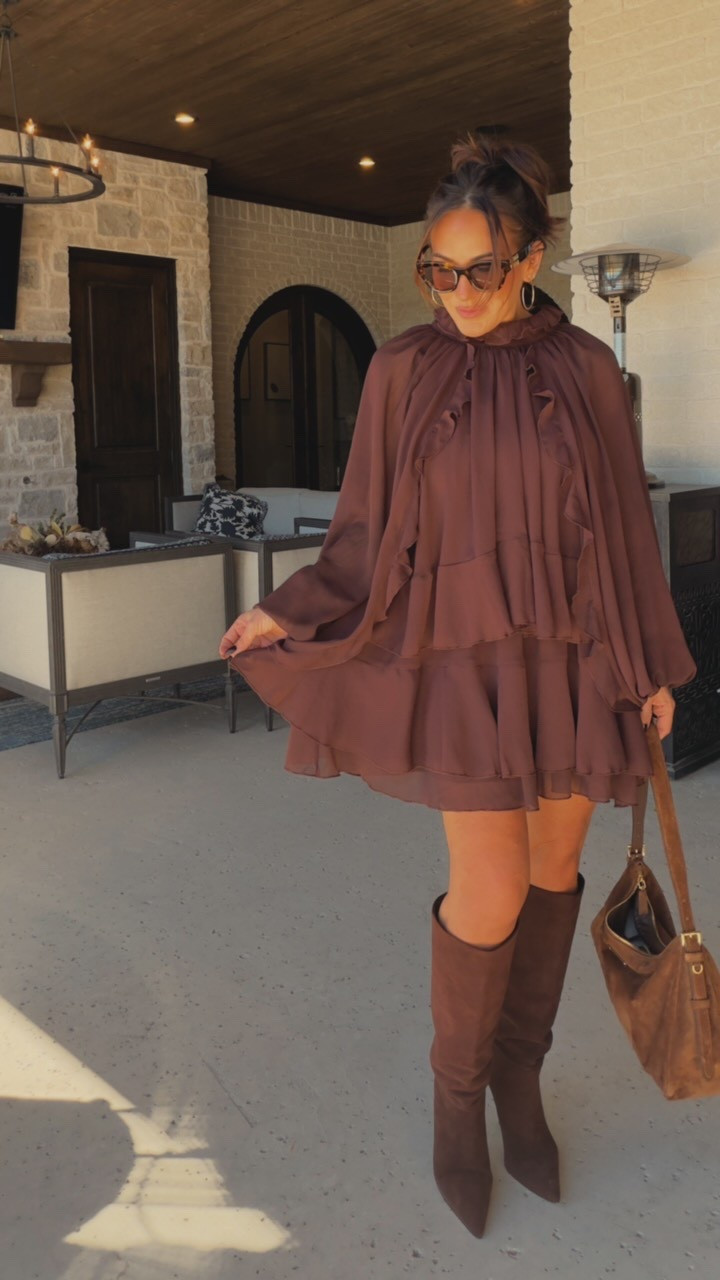 Sunday best, but make it chic 🤎

This ruffle mini + tall boots combo feels so elegant yet effortless — obsessed with how rich this chocolate tone is for fall!

5’2” • 130 lbs • 25” waist • 34DD — wearing a small

#FallStyle #AmazonFashion #PetiteStyle #WomenOver40 #OOTDinspo #Affiliate


#LTKPetite #LTKOver40 #LTKStyleTip
