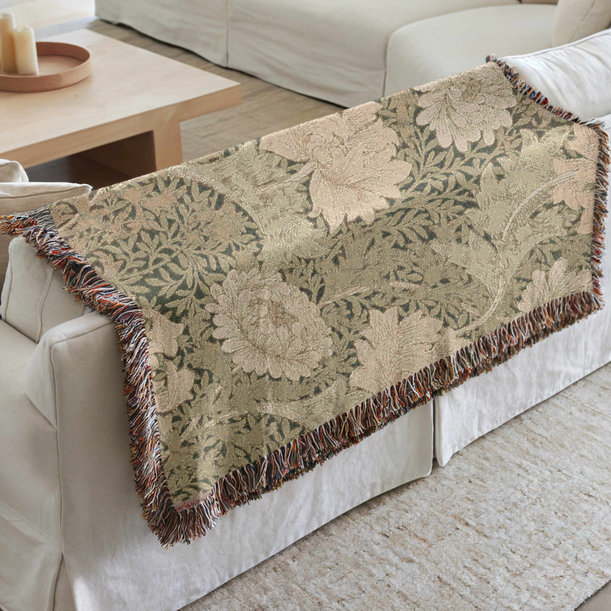 Modern Farmhouse Floral Throw Blanket for your living room 

Add a touch of vintage William Morris to your space with this green floral design  

 

#LTKstyletip #LTKfamily #LTKgiftguide