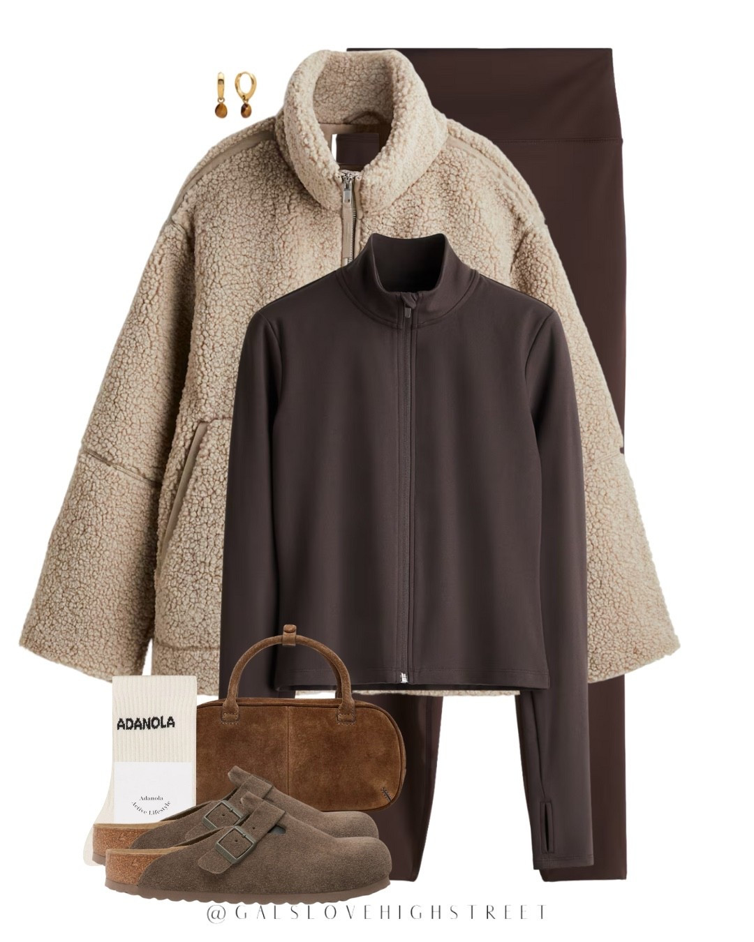 Autumn outfit, leggings, Birkenstock Boston clogs, fleece 

#LTKautumn #LTKstyletip #LTKuk