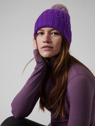Ribbed Pom Beanie | Athleta