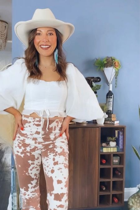 What I packed for Texas
Baby’s birthday 
Themed party
1st Rodeo
Show me your mumu
Rodeo season 
Western style
Cow pants (size small - rented, use my code KRISTINA4J for $$ off)
Cowboy 
Cowgirl
Turquoise jewelry (from local business)
White top (size Small)
Puff sleeve
Crop top 
Rancher hat


#LTKFestival #LTKstyletip #LTKparties