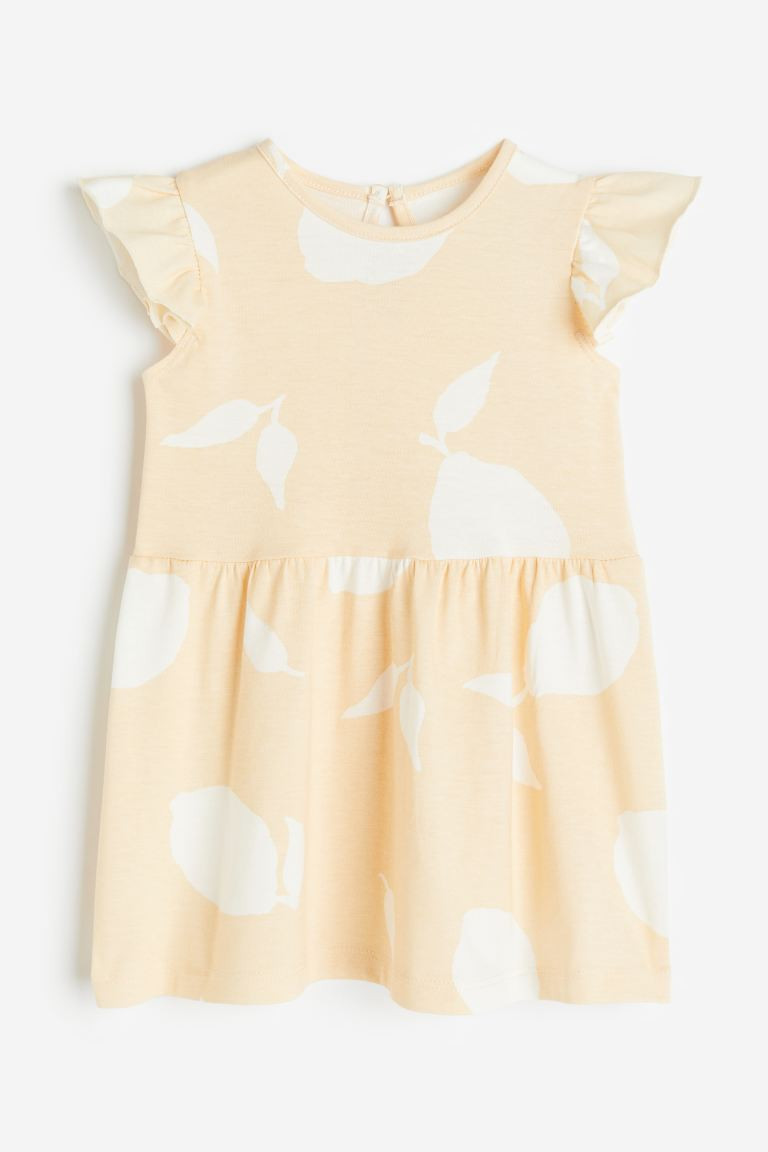 Ruffle-trimmed Jersey Dress | H&M (US + CA)