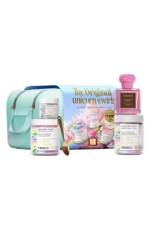 TRULY BEAUTY Iconic Unicorn Fruit Set $226 Value at Nordstrom | Nordstrom