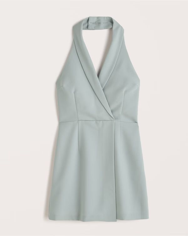 Women's Halter Blazer Skort Dress | Women's | Abercrombie.com | Abercrombie & Fitch (US)