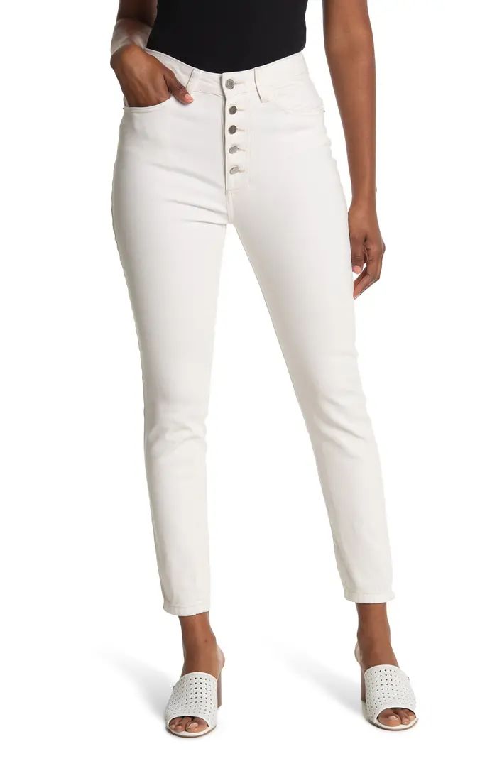 We Wore What The Danielle Button Fly Skinny Jeans | Nordstrom | Nordstrom