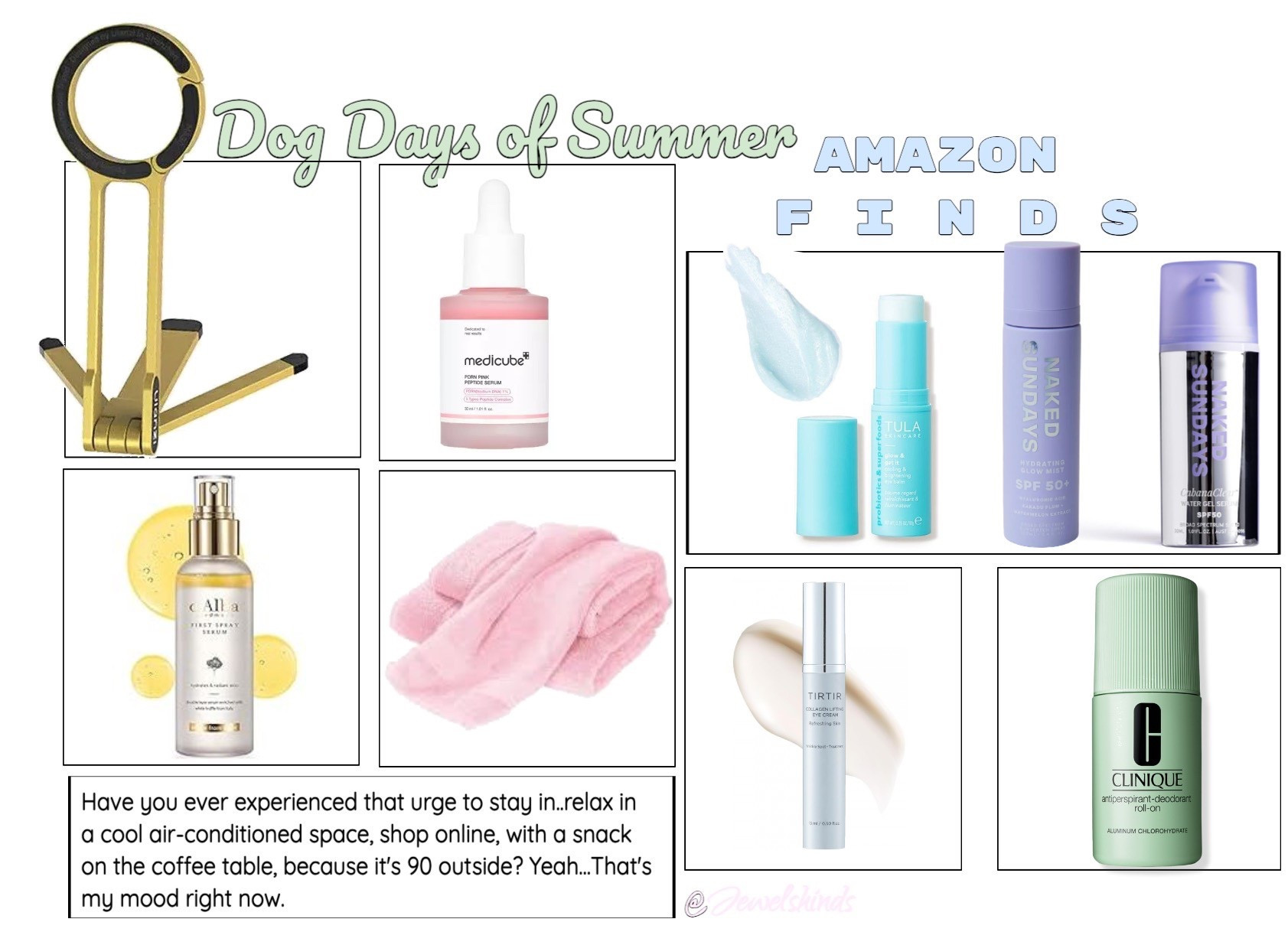 These are my picks and Summer Skincare Finds on Amazon for this Season. Keeping the skin hydrated is my number one priority, and of course some content gadgets to keep you all informed 🤍  #skincare #summerskincare #amazonfinds

#LTKHome #LTKBeauty #LTKSeasonal