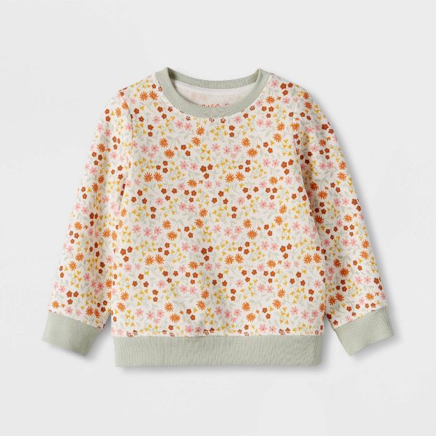 Toddler Girls' Fleece Pullover Sweatshirt - Cat & Jack™ | Target