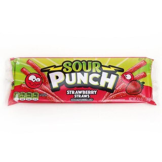 Sour Punch Straws, Strawberry Chewy Candy, Movie Tray, 4.5 oz | CVS Health