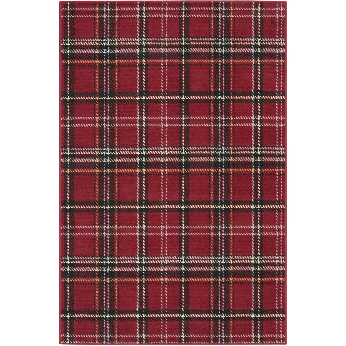 Nourison Grafix Contemporary Plaid Area Rug | Target
