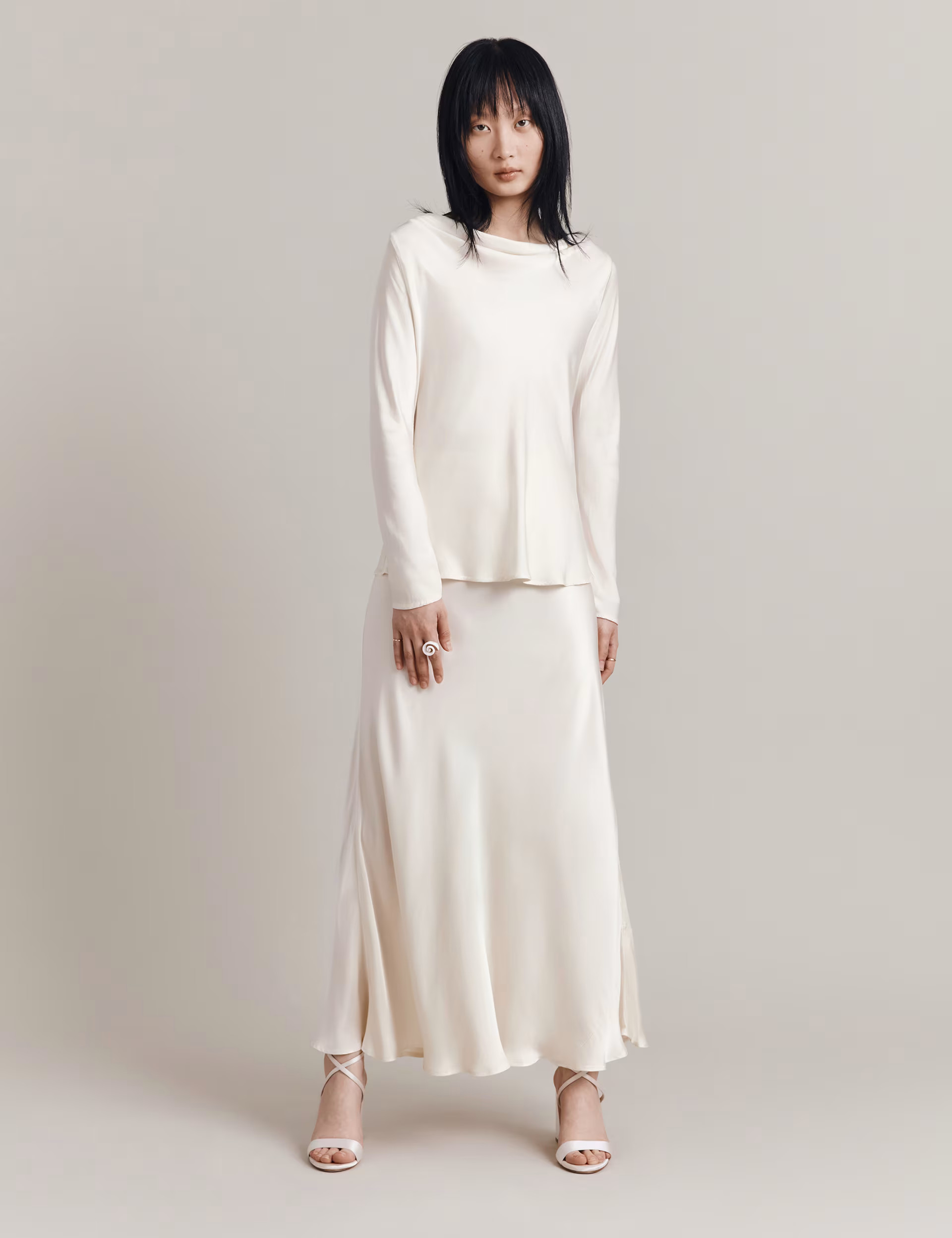 Satin Maxi Slip Skirt | Marks & Spencer (UK)