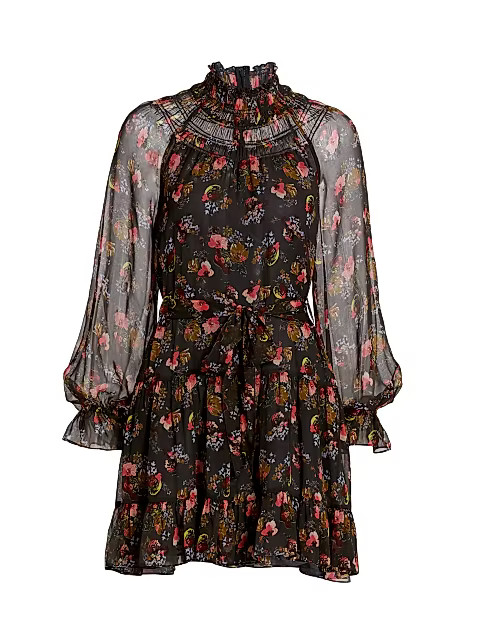 Daija Floral Mini Dress | Saks Fifth Avenue