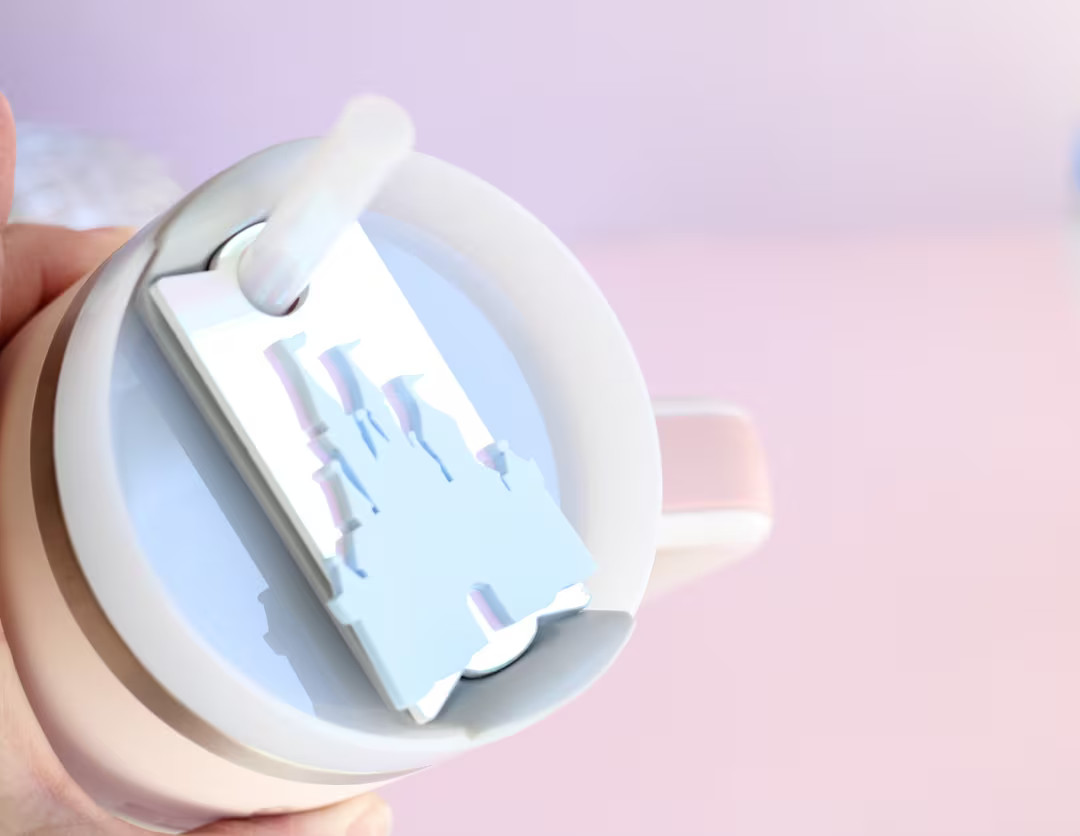 Magical Castle Plate, Tumbler Tags, Tumbler Topper, Stanley Lid Quencher H2.0 / 20oz, 30oz, 40oz ... | Etsy (US)