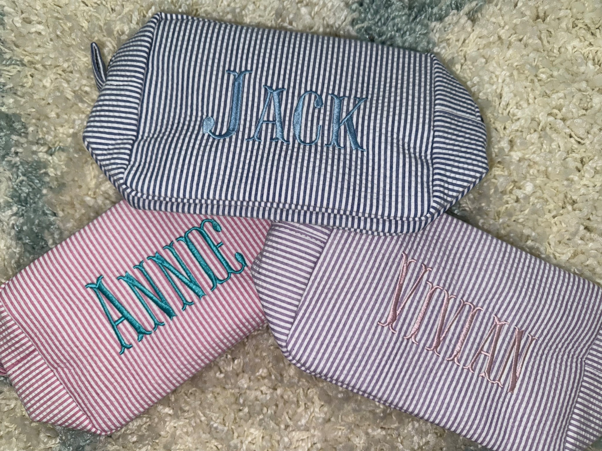 If you need a custom gift or new summer organization bags, here is your shop! I am so impressed with the quality, size, the monogram options and of course the price! 

#LTKFamily #LTKKids #LTKBaby