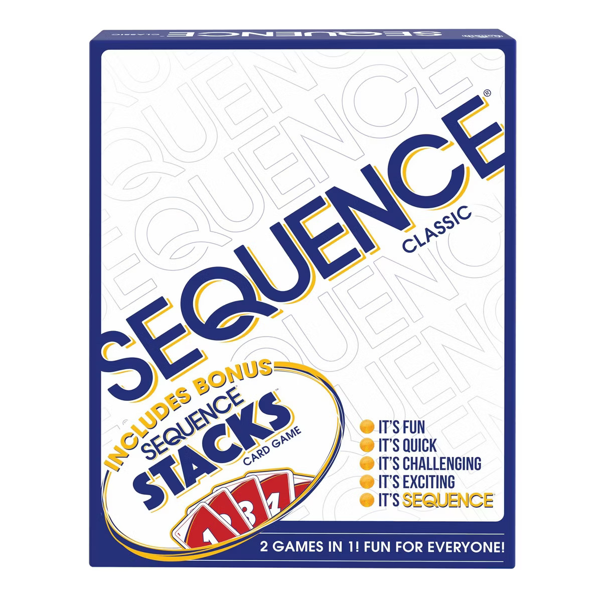 Goliath SEQUENCE Board Game & Bonus SEQUENCE Stacks Card Game | Target