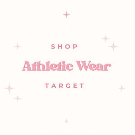 Targets Athletic Wear is popping off! Eknt miss our favs! 