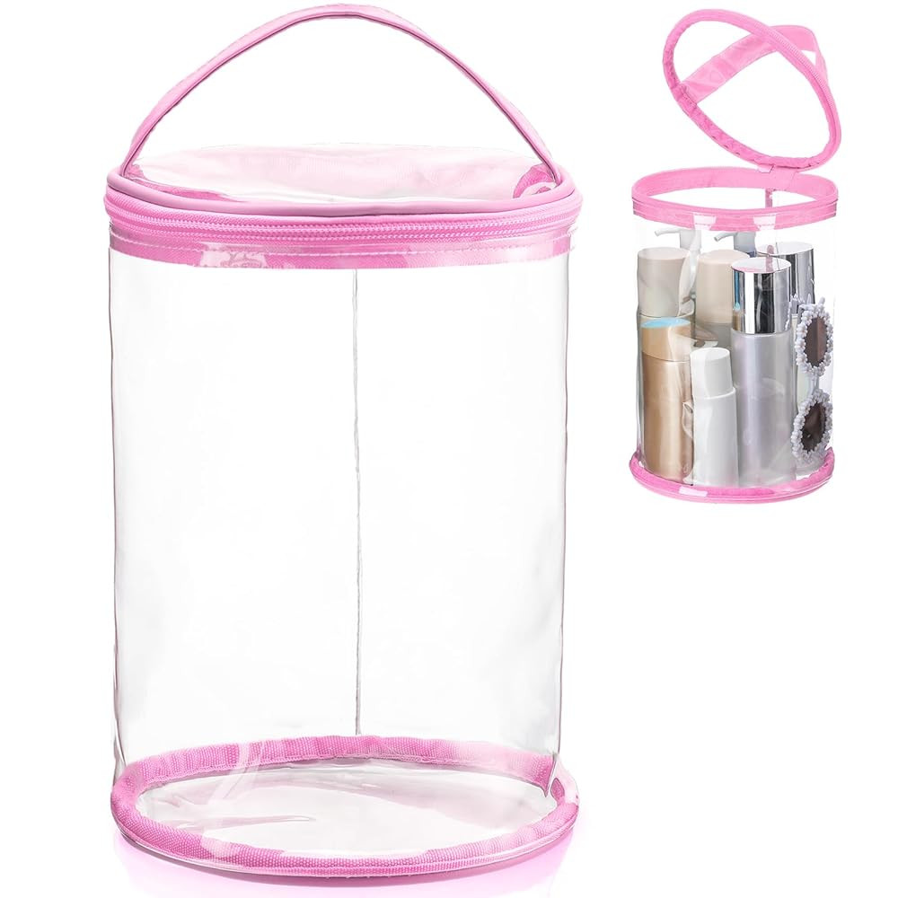 Clear Lotion Bag for Toiletry Cylinder Makeup Bag Heavy Duty Sunscreen Travel Organizer Pouch Wat... | Amazon (US)