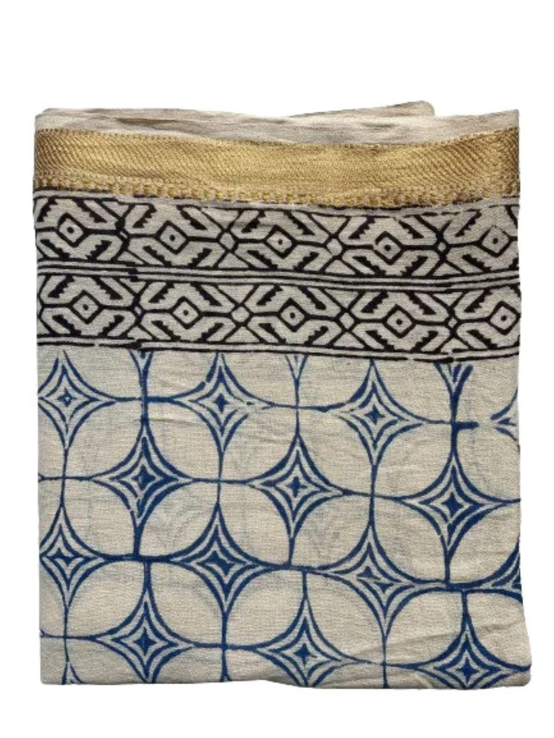 Beach Wrap Pareo, Hand Block Printed Cotton Sarong, Long Scarf, Large Sarong, Cover Up, Soft Fabr... | Etsy (US)