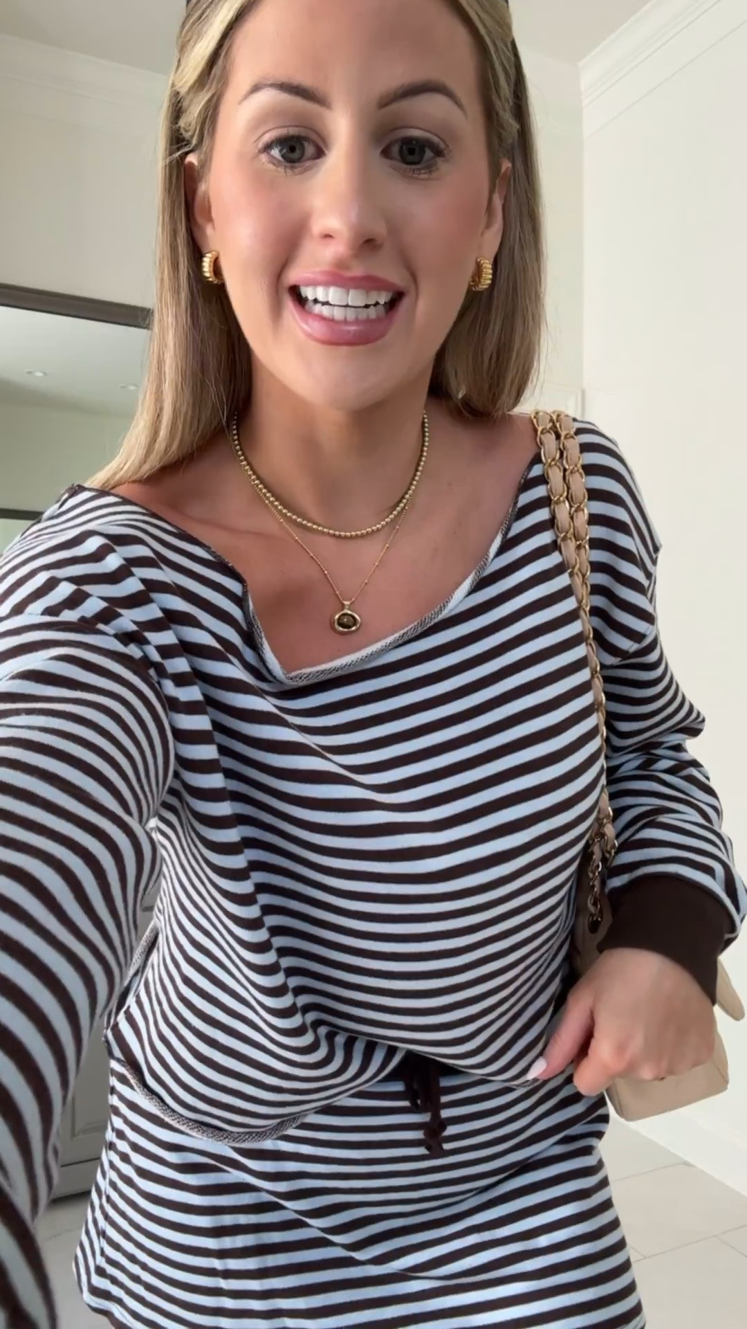 Love this target lounge outfit 🤍 I’m wearing a medium in both!



Casual outfit inspo, Loungewear outfit, summer outfits, matching set, stripe set, jewelry, affordable fashion, sidneymarieduke

#LTKootd #LTKSeasonal