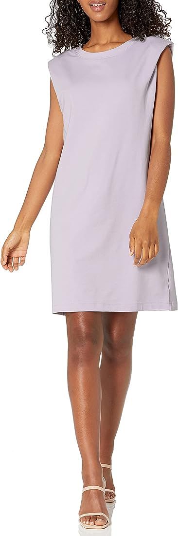 The Drop Women's Mariana Strong-Shoulder Mini Dress | Amazon (US)