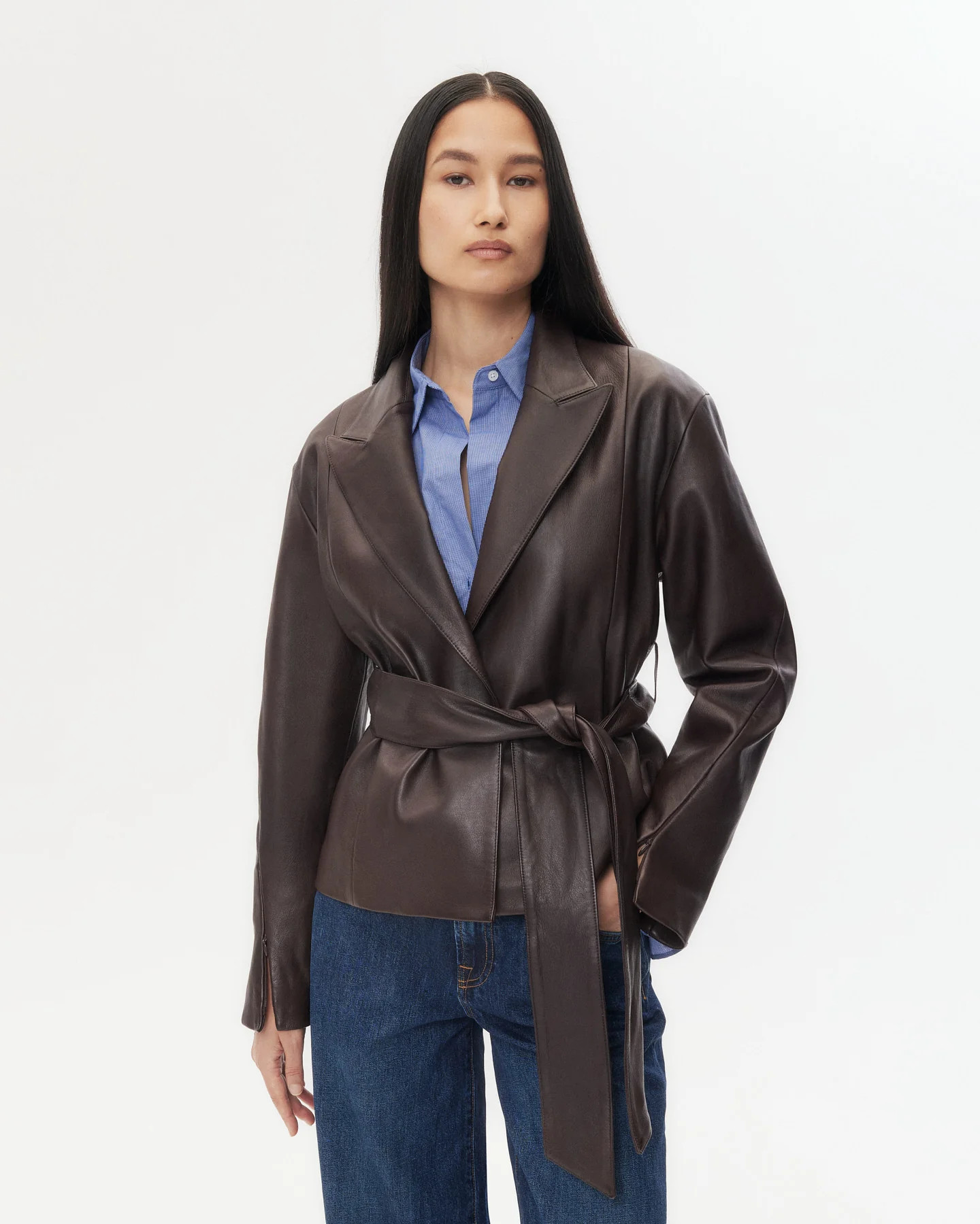 Andie Jacket in Leather | TWP