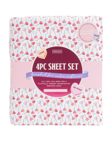 Lollipop Hearts Sheet Set | TJ Maxx