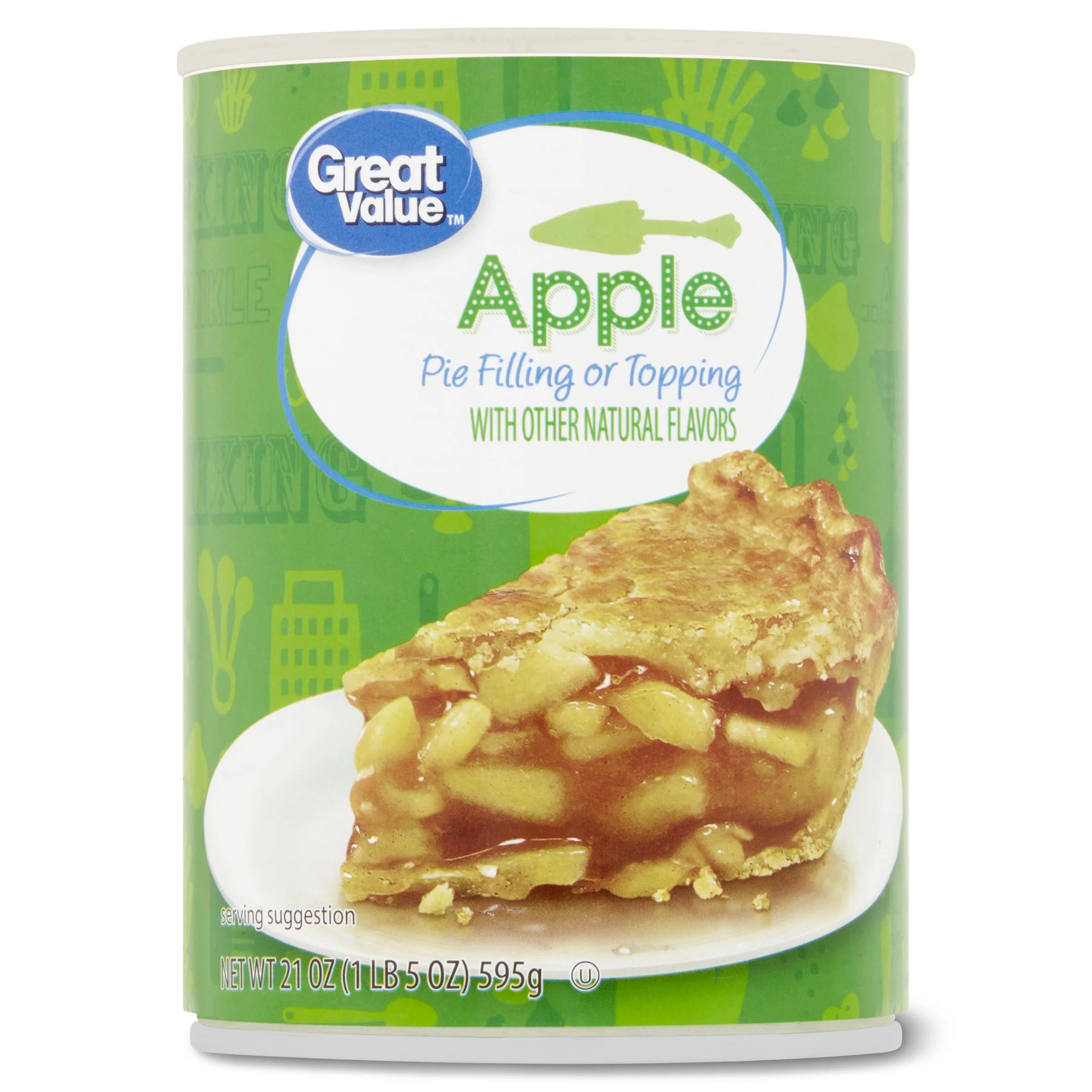 Great Value Apple Pie Filling or Topping, 21 oz | Walmart (US)