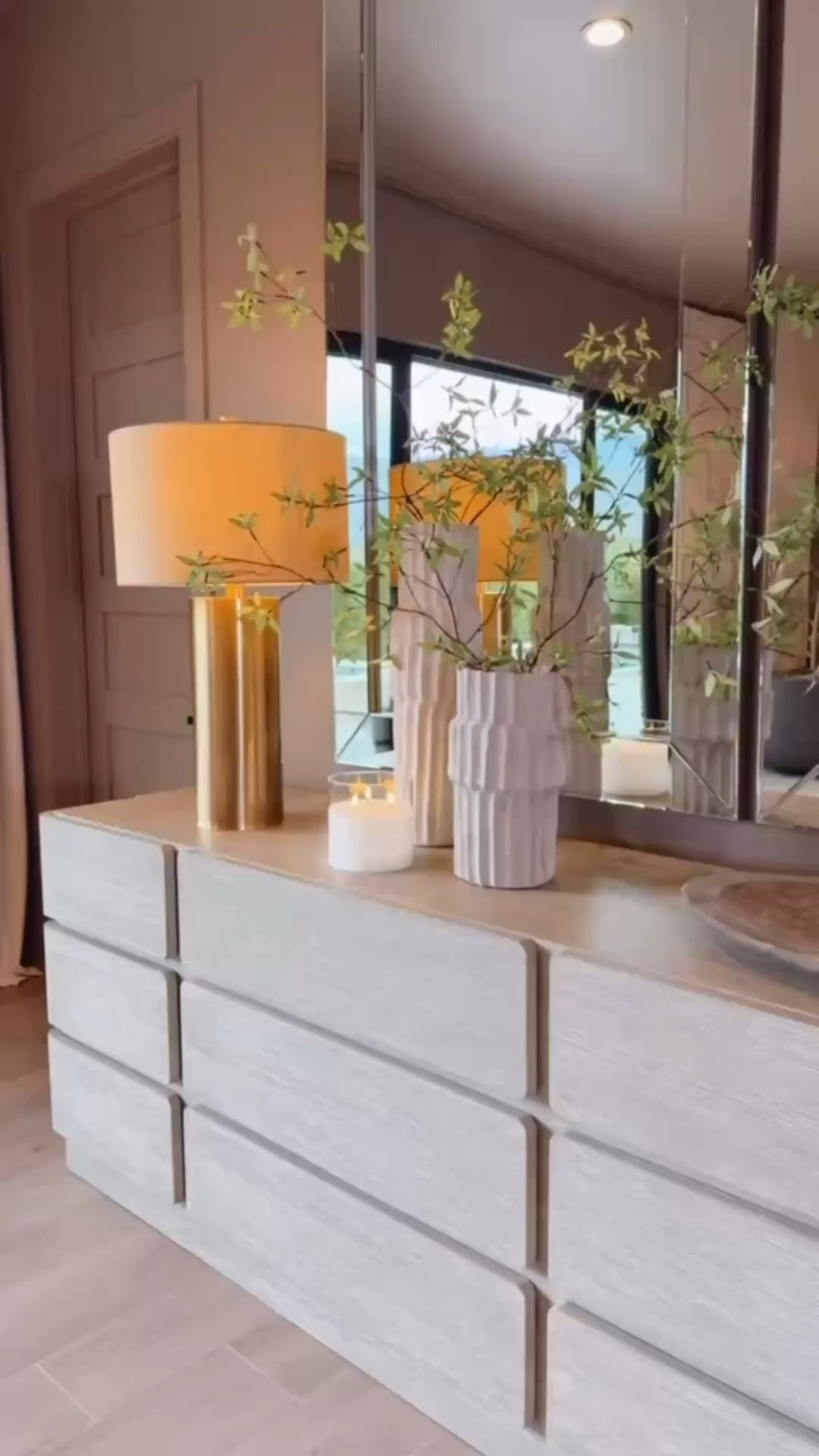 Loving this modern, sleek dresser paired with a minimalist lamp and a chic vase filled with faux greenery. Such an easy way to elevate any space with clean, stylish decor.

#moderndecor #sleekdesign #dresserstyling #homedecorfinds #minimalistdecor #amazonhome #interiorstyle

#summerthompsonstyles


#LTKHome #LTKMothersDay #LTKSaleAlert