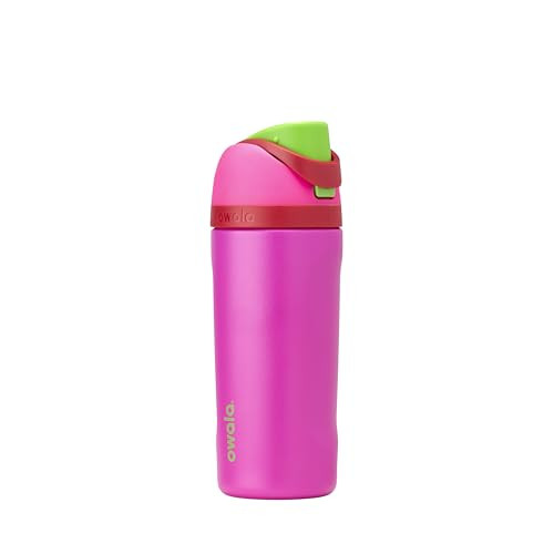 Owala FreeSip Kids Stainless Steel Water Bottle 16 oz All the Berries | Amazon (US)