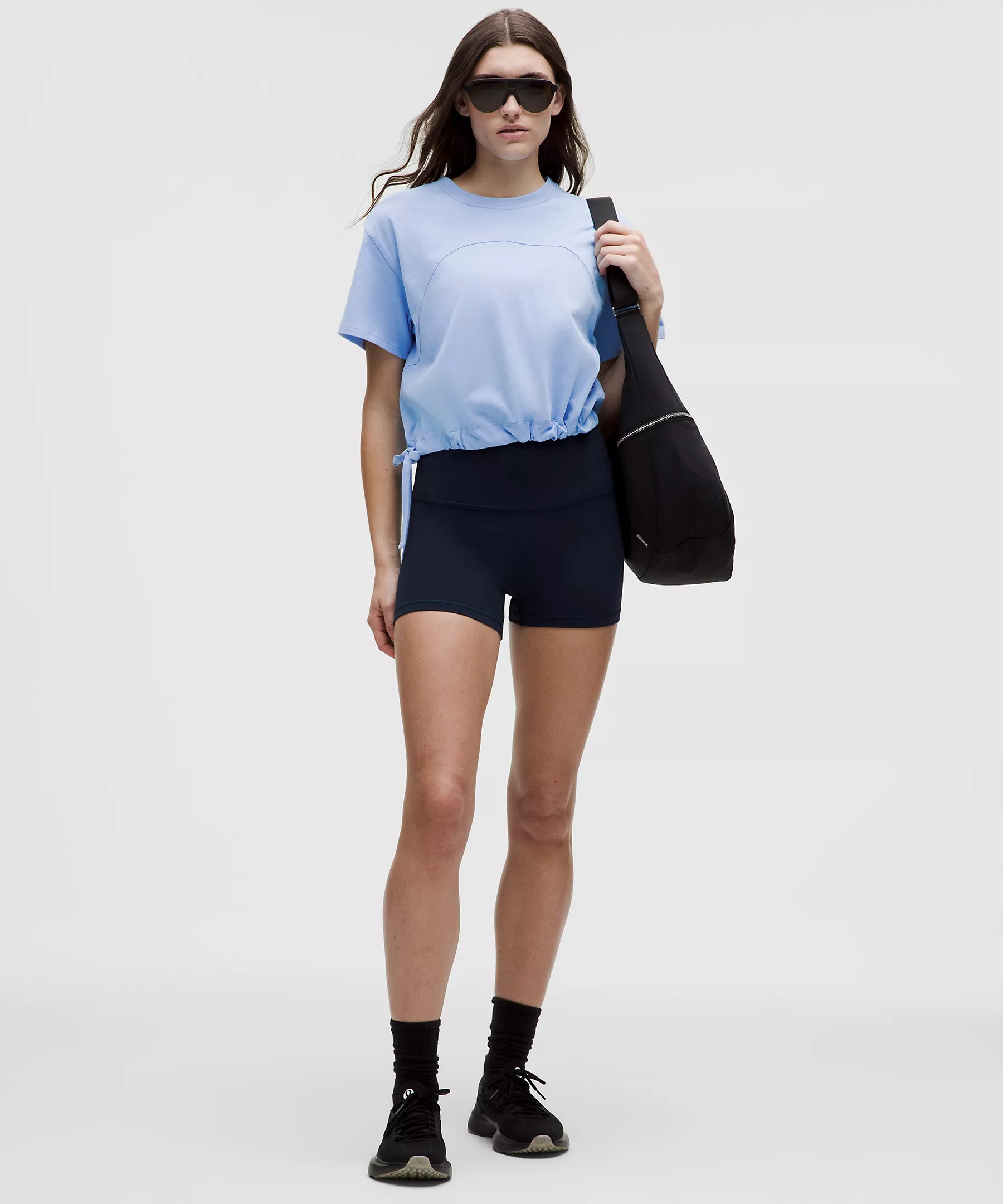 Cinch-Hem Heavyweight Cotton T-Shirt | Lululemon (US)